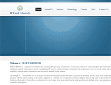 Tablet Screenshot of icloudinfotech.com